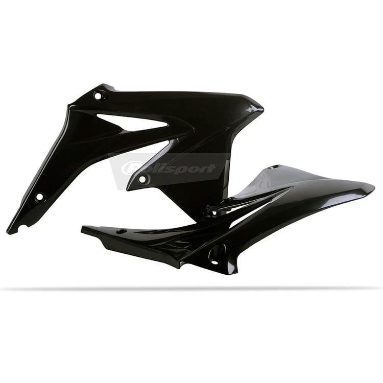 Polisport Suzuki RMZ Black Radiator Plates