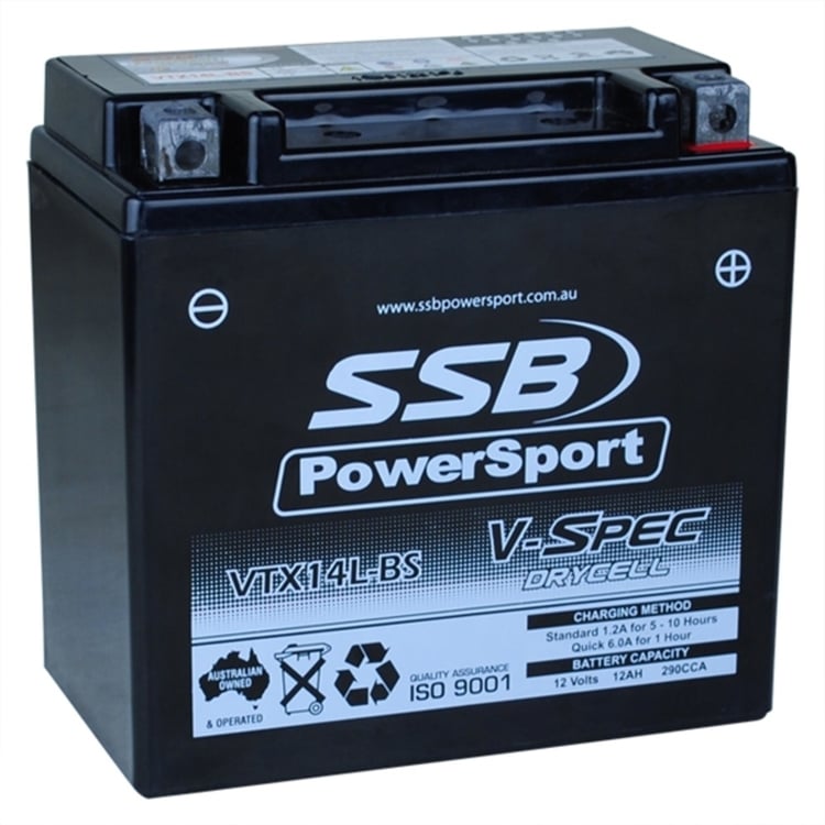 SSB V-SPEC YTX14L-BS Battery