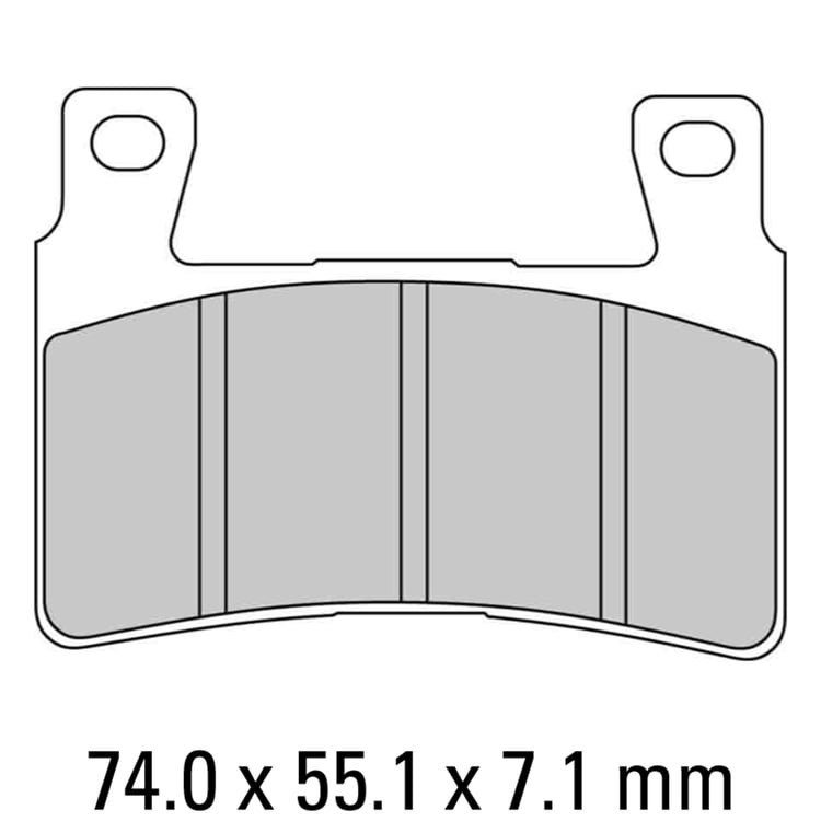 Ferodo FDB2114XRAC Race Brake Pads