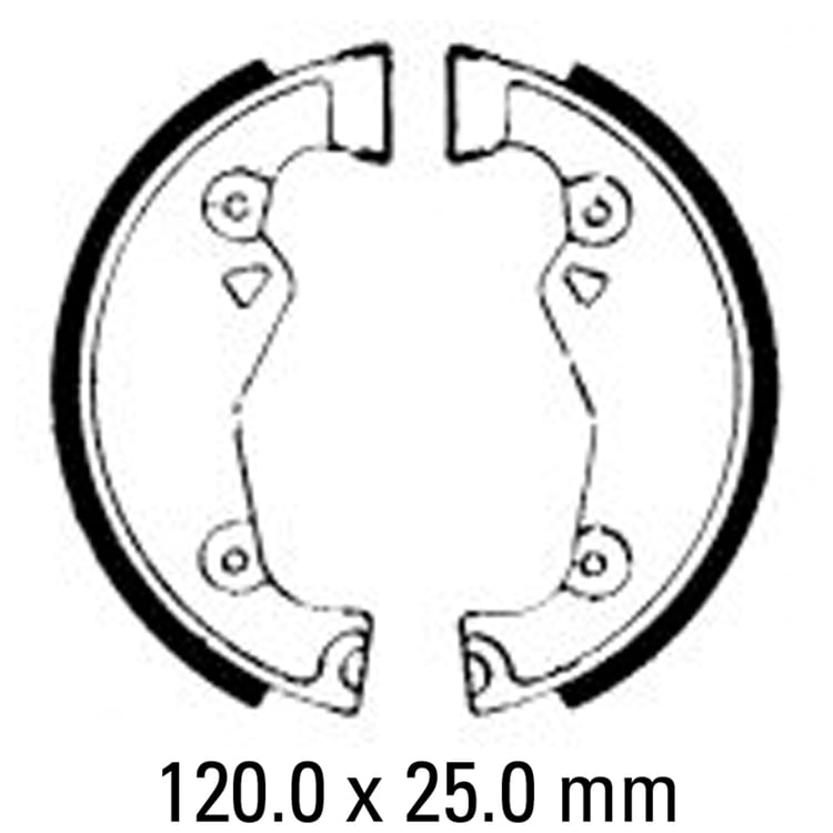 Ferodo FSB836 Brake Shoe Set