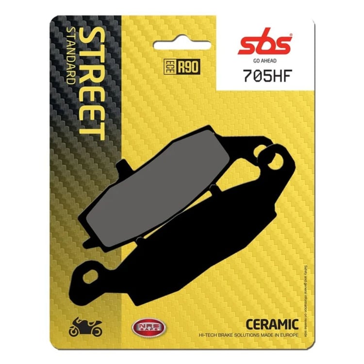 SBS Ceramic Front / Rear Brake Pads - 705HF