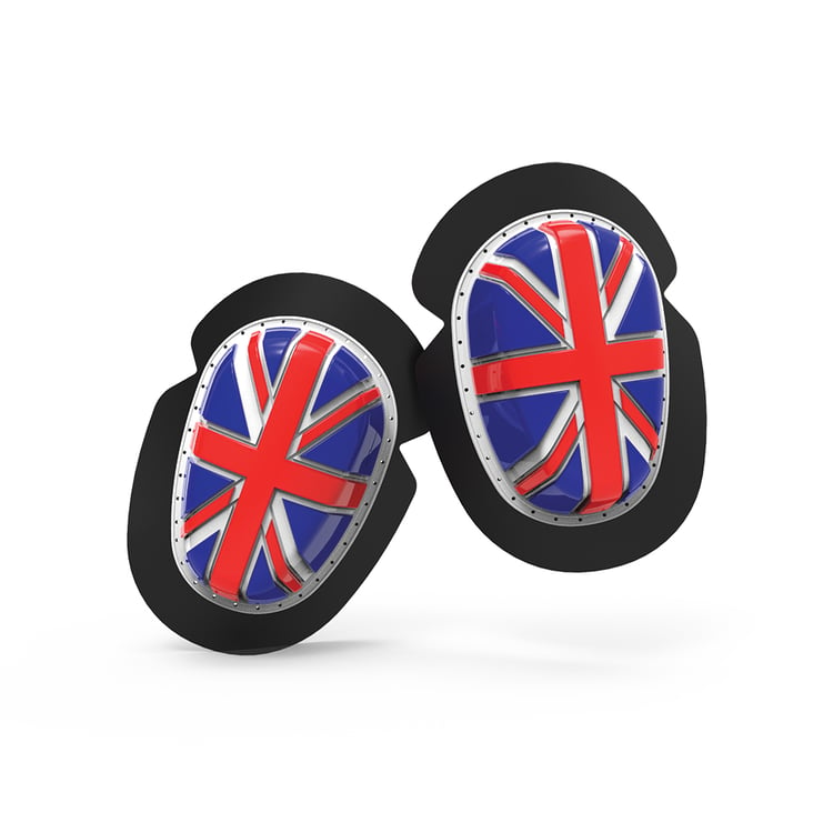 Oxford Union Jack Knee Sliders