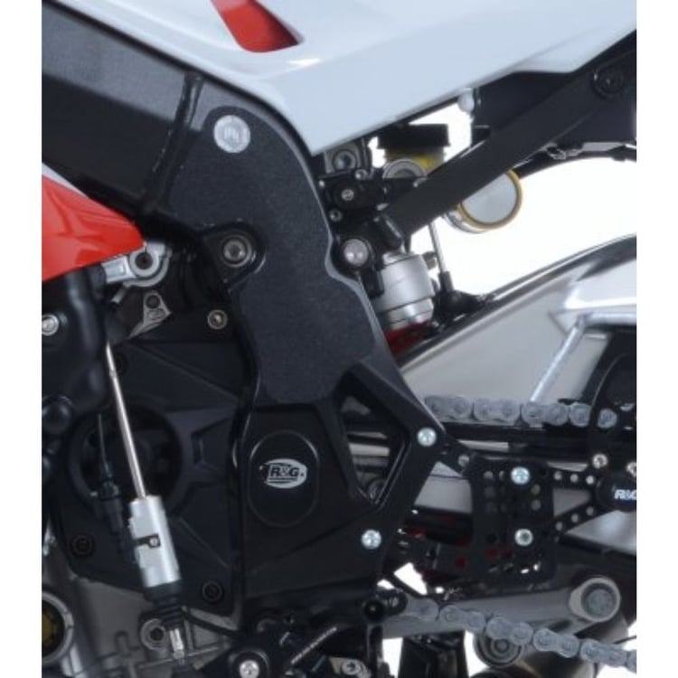 R&G BMW S1000RR Black Boot Guard Kit (Frame only)