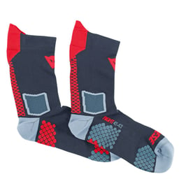 Dainese D-Core Black/Red Mid Socks