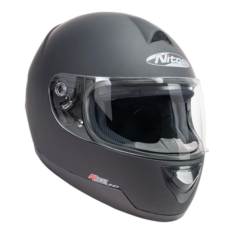 Nitro N802 Uno Satin Black Helmet