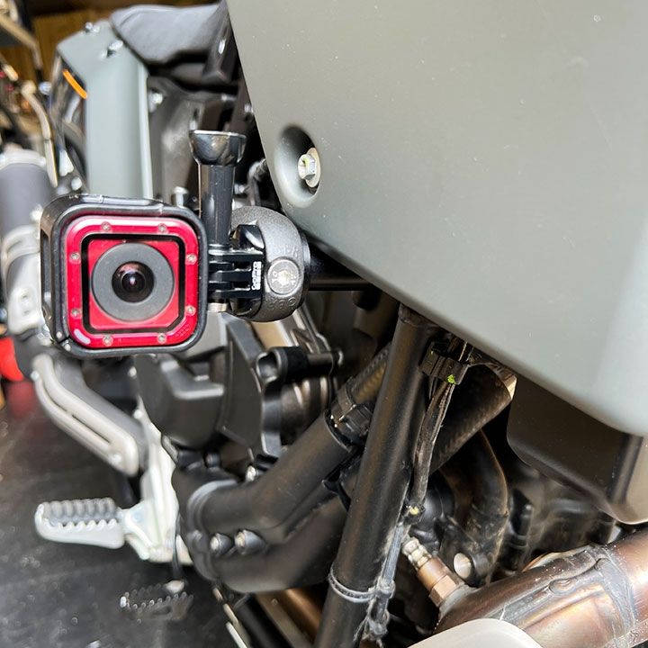 GBRacing Yamaha Tenere 700 GoPro Camera Fixed Mount