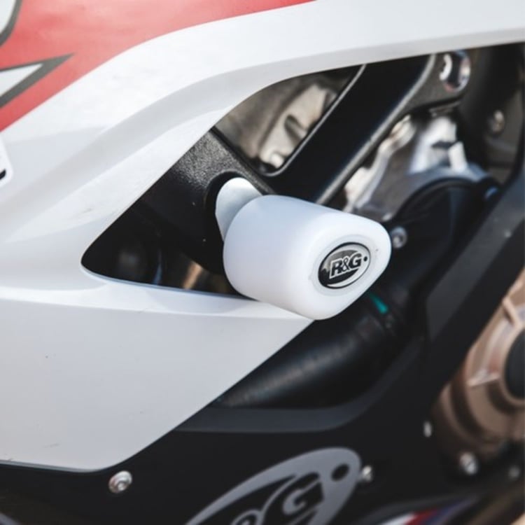 R&G BMW S 1000 R White Aero Crash Protectors