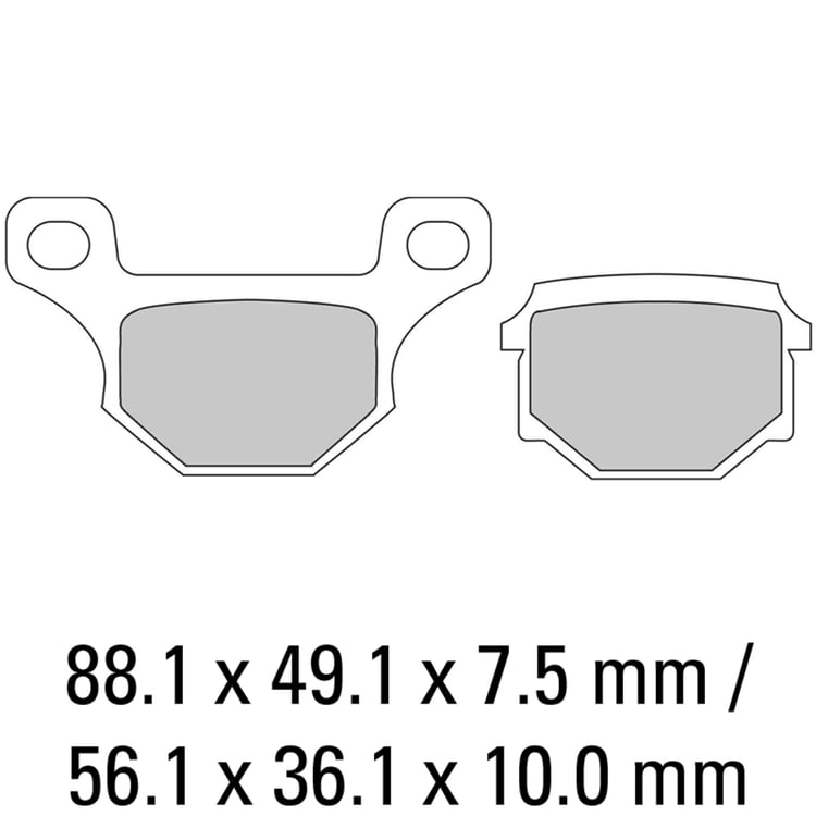 Ferodo FDB384P Brake Pads