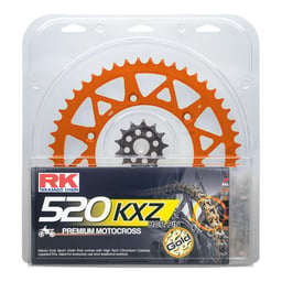 RK KTM 06-23 14/52 Lite Pack Orange Chain & Sprocket Kit