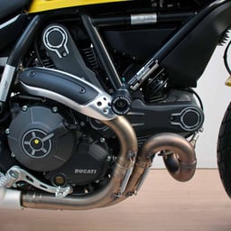 Oggy Knobbs Ducati Scrambler 15-20 Black Frame Slider Kit