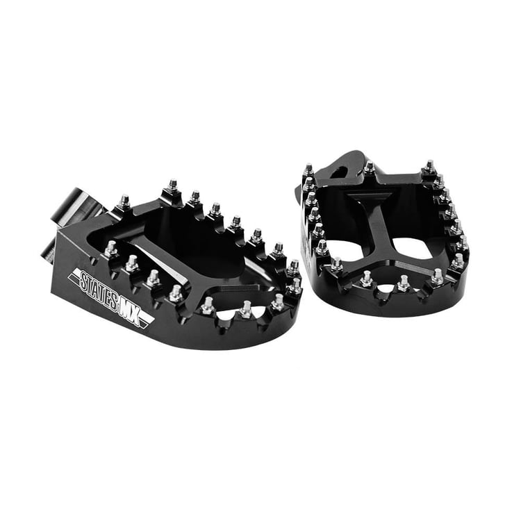 States MX KTM Black S2 Alloy Off Road Footpegs