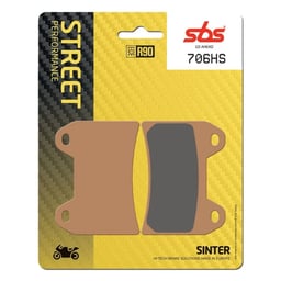 SBS Sintered Road Front Brake Pads - 706HS