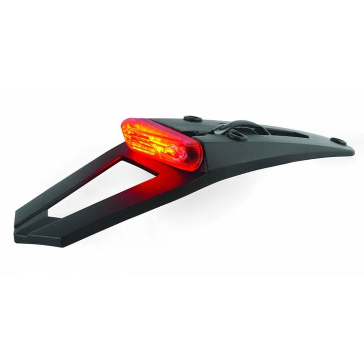 Polisport Black Taillight with LED Light 