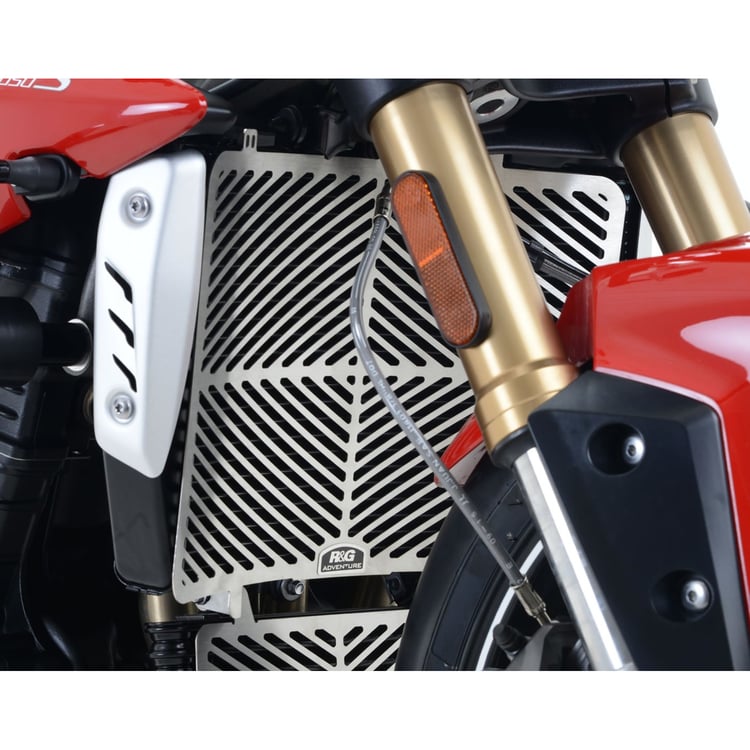 R&G Triumph Speed Triple S/R/RS Stainless Steel Radiator Guard