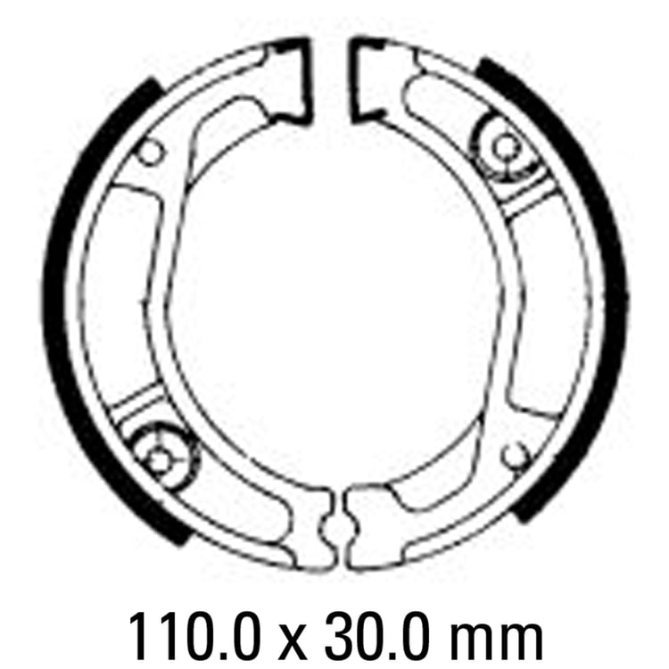 Ferodo FSB740 Brake Shoe Set