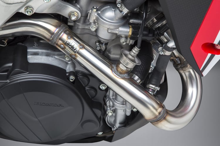 Yoshimura Race RS-4 Honda CRF450L/X (2019) Stainless Full Exhaust/Carbon Fiber Muffler
