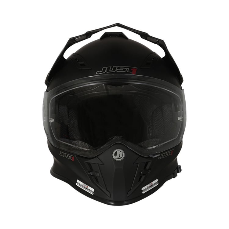 Just1 J34 Pro Solid Black Gloss Helmet