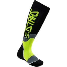 Alpinestars Youth MX Plus-2 Black/Yellow Fluo Socks