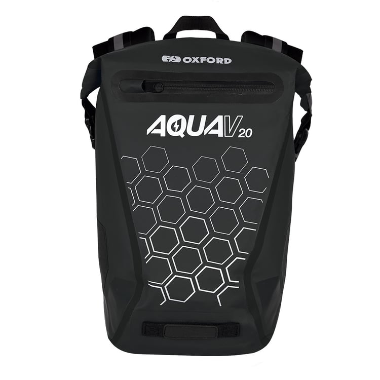 Oxford Aqua V20 Black Backpack