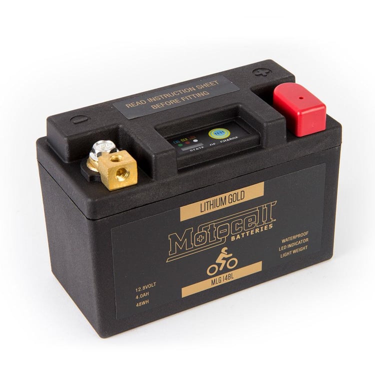 Motocell Lithium Gold MLG14BL 48WH Battery