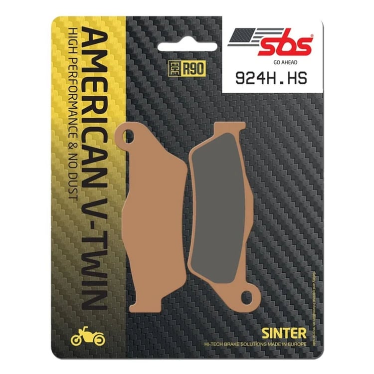 SBS HD Sintered Road Front Brake Pads - 924H.HS