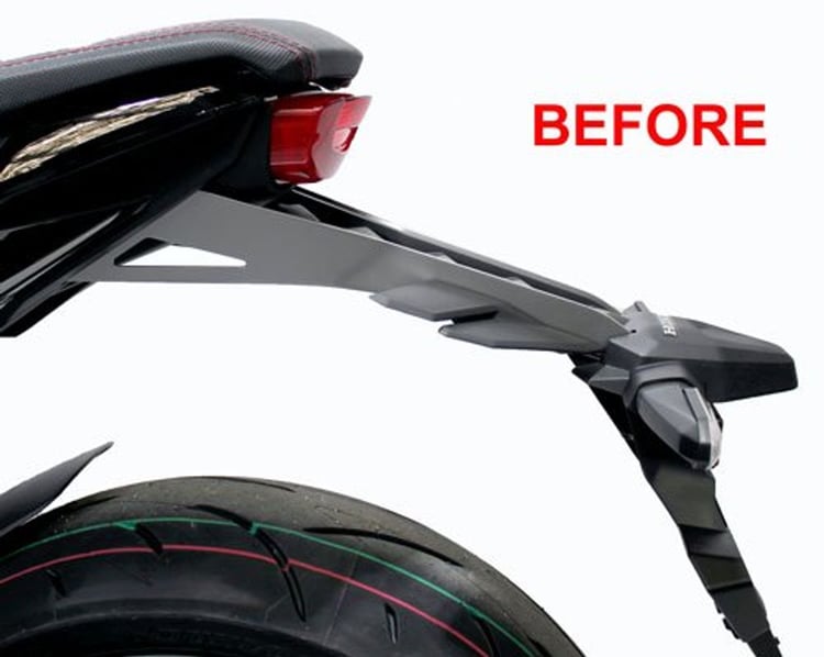 Oggy Knobbs Honda CBR650R & CB650R 2122 Fender Eliminator (Black)