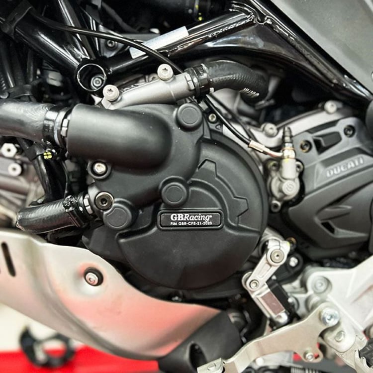 GBRacing Ducati V2 DesertX Multistrada Monster Engine Case Cover Set