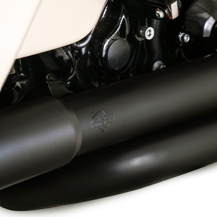 Vance & Hines Touring 17-23 Black Dresser Duals Header Pipe