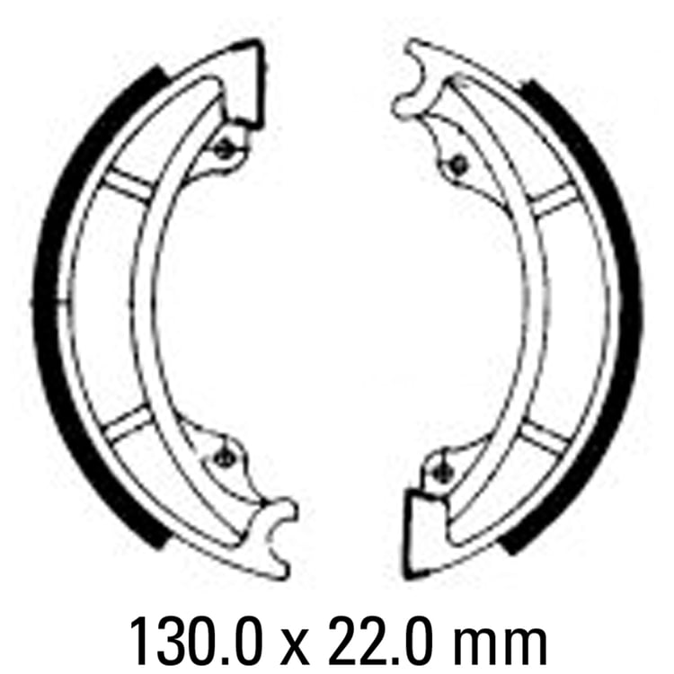 Ferodo FSB778 Brake Shoe Set