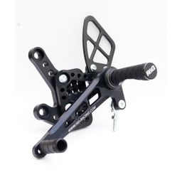 R&G Kawasaki ZX10-R Adjustable Rearsets (Road Shift)