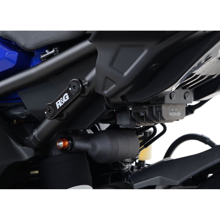 R&G Yamaha MT-10 Black Rear Footrest Blanking Plates