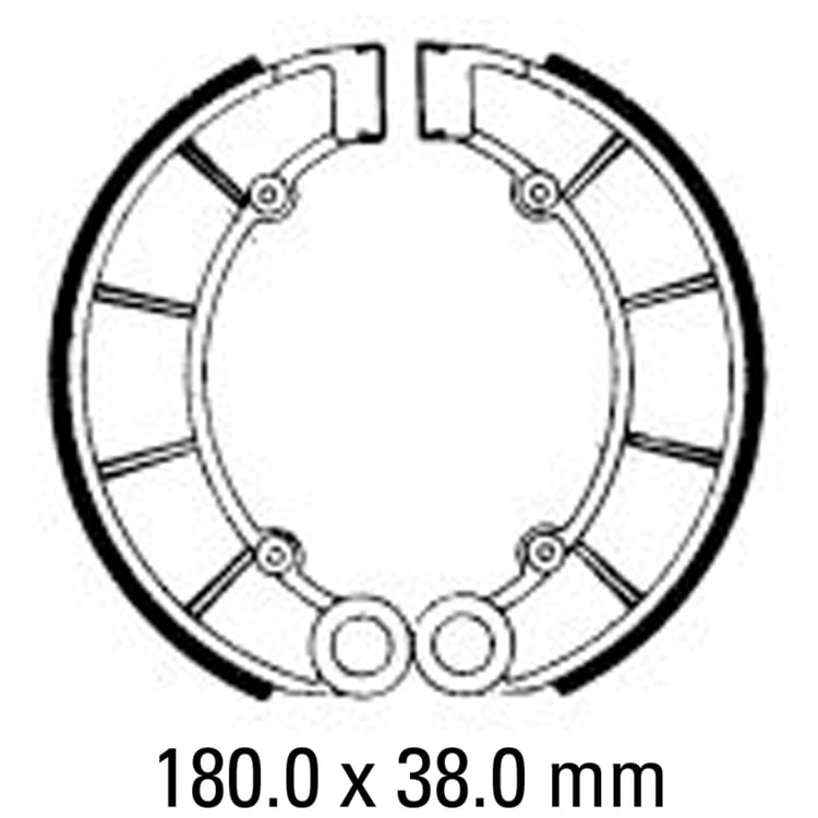 Ferodo FSB710 Brake Shoe Set