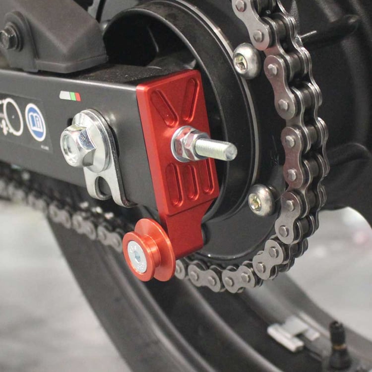 Oggy Knobbs Honda CB-CBR300 Red Race Stand Chain Adjuster