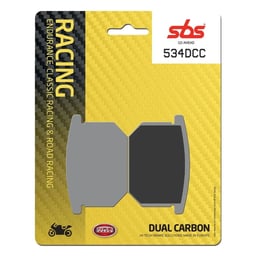 SBS Dual Carbon Classic Road Race Brake Pads - 534DCC