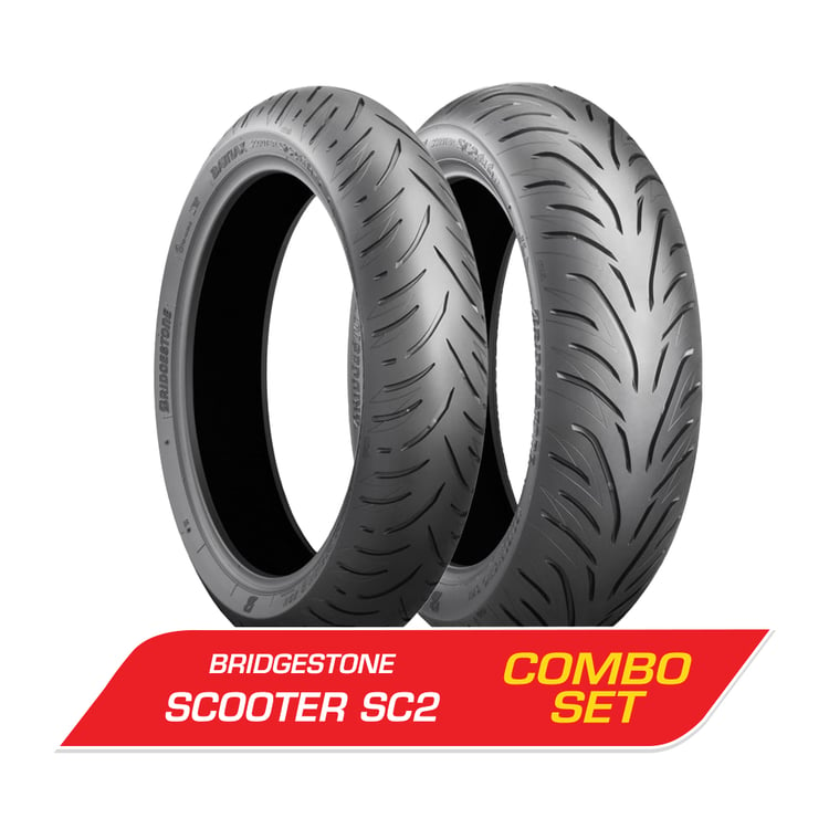 Bridgestone Battlax Scooter SC2 160/60-15 Pair Deal