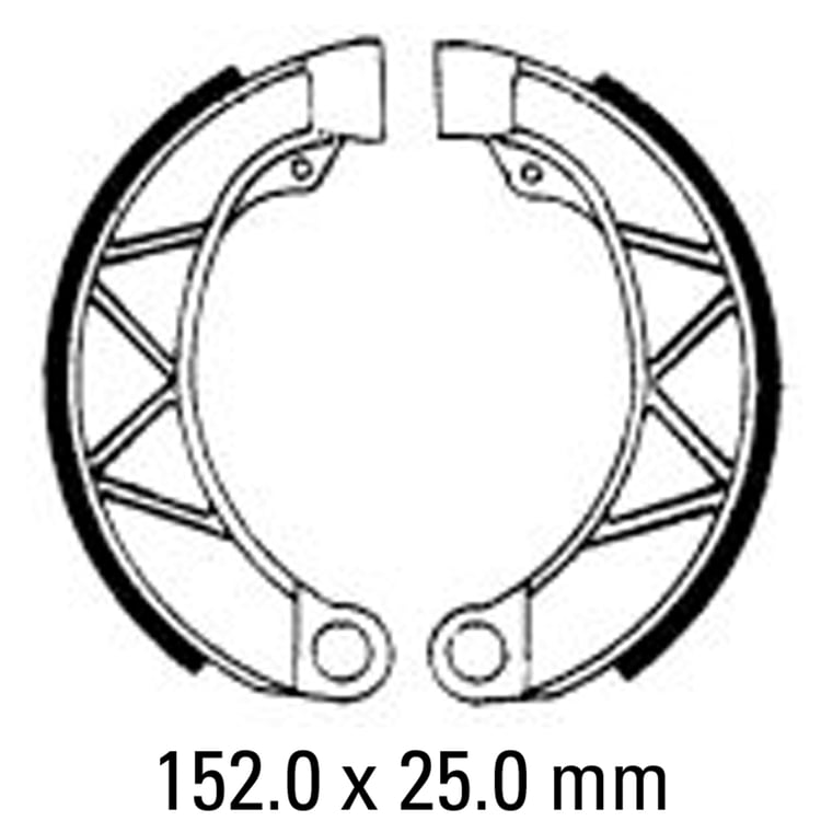 Ferodo FSB843 Brake Shoe Set