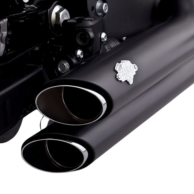 Vance & Hines Shortshots Staggered Sportster 14-21 Black Full Exhaust System
