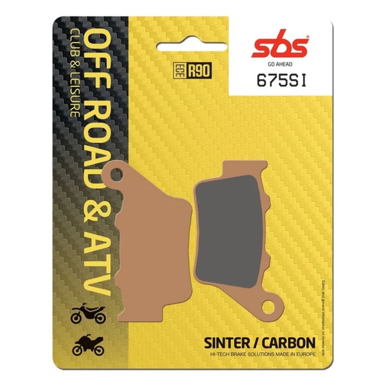 SBS Sintered Offroad Front / Rear Brake Pads - 675SI