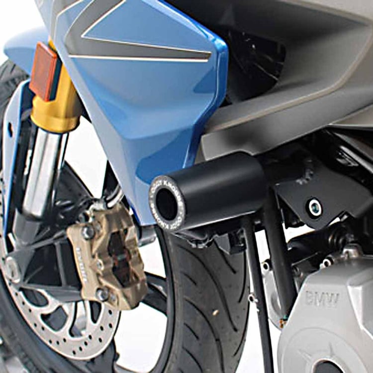 Oggy Knobbs BMW G310R 17-19 Black Frame Slider Kit