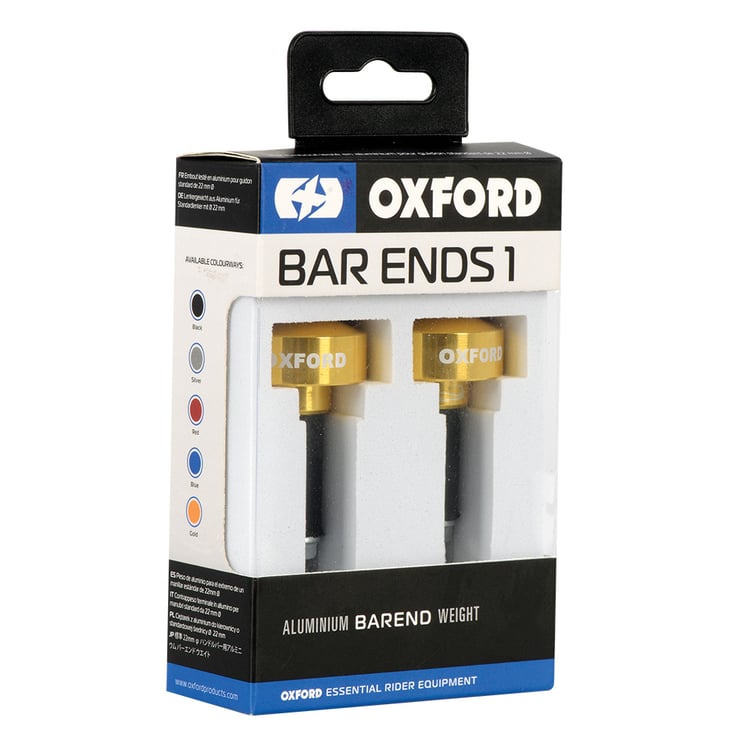 Oxford Gold Handlebar Bar Ends