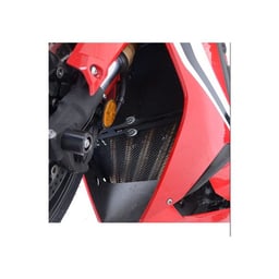 R&G Honda CBR650R Black Downpipe Grille