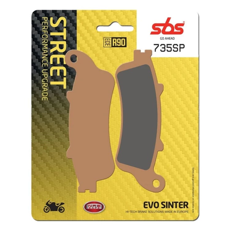 SBS Street Performance Evo Front Brake Pads - 735SP