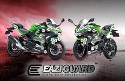 Eazi-Guard Kawasaki Ninja 400 Gloss Paint Protection Film
