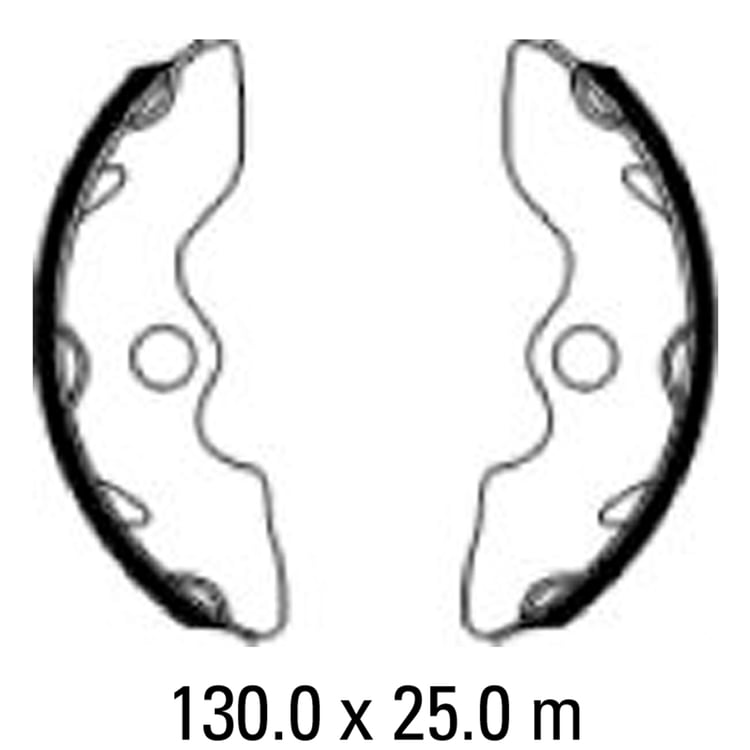 Ferodo FSB945 No Springs Brake Shoe Set