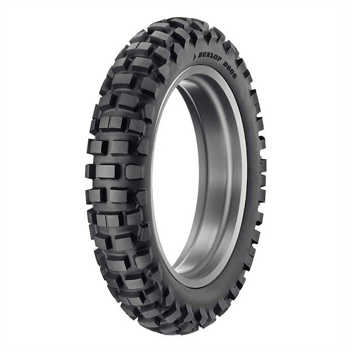 Dunlop D606 120/90-18 DOT Knobby Rear Tyre