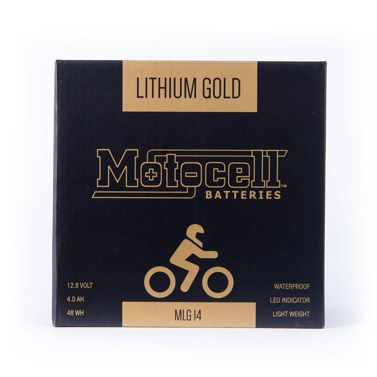 Motocell Lithium Gold MLG14 48WH Battery
