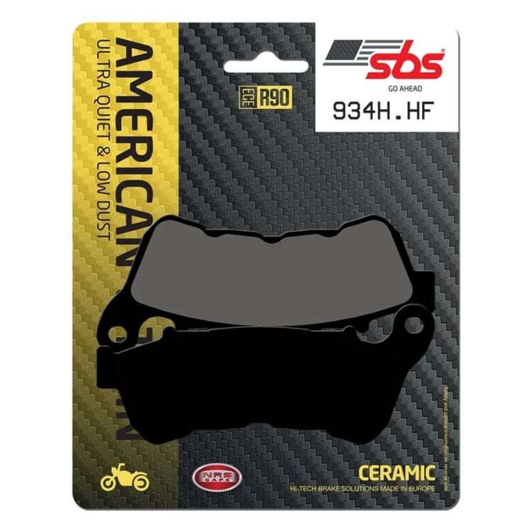 SBS HD Ceramic Front / Rear Brake Pads - 934H.HF