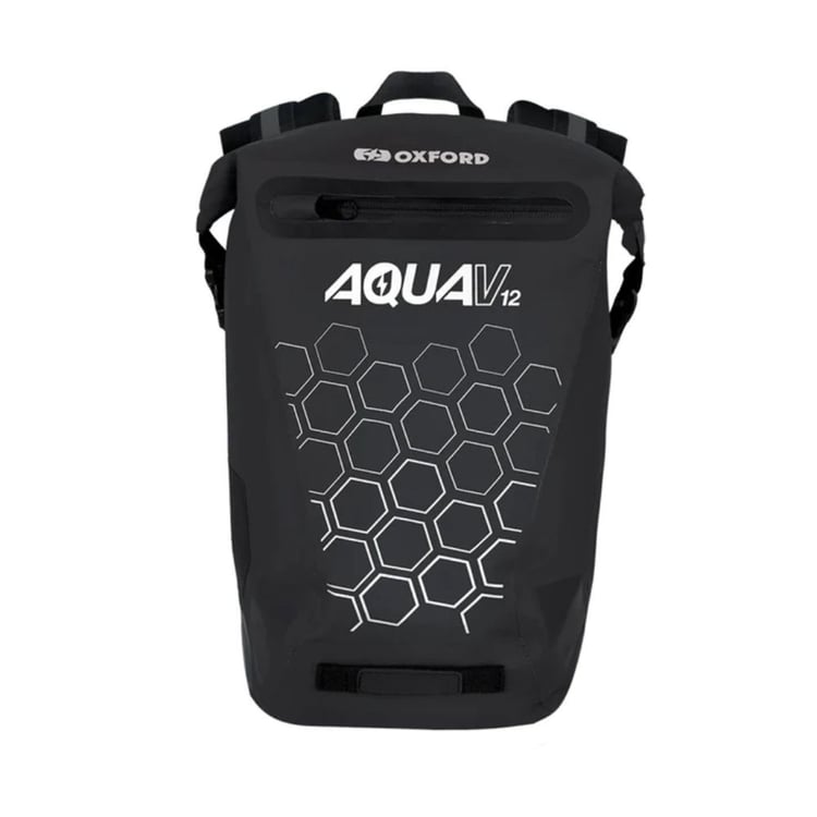 Oxford Aqua V 12 Black Backpack