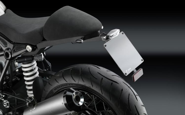 Rizoma Fox BMW R nineT License Support Kit with Tail Light