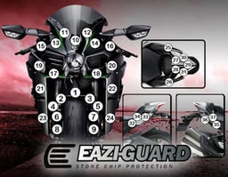 Eazi-Guard Kawasaki Ninja H2 Gloss Paint Protection Film